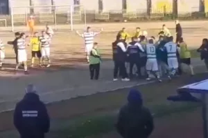 (ΒΙΝΤΕΟ) Α1 Χαλκιδικής/ Άγριος ξυλοδαρμός ποδοσφαιριστών