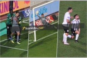 ΦΩΤΟΣ Kerkida/Η φοβερή απόκρουση του Μολ στο... χίλια/Κοντράστ συναισθημάτων στο τέλος