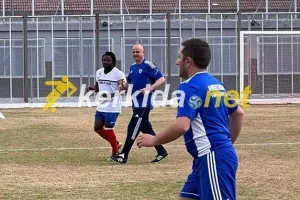 Τιμούρ και Παπαδόπουλος έπαιξαν μπάλα στις Κεντρικές Φυλακές (φώτος)