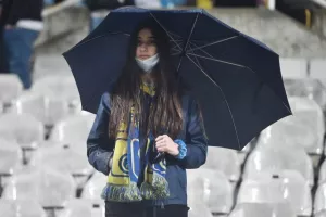 (ΦΩΤΟΣ Ομόνοια - ΑΠΟΕΛ) Ο κόσμος στο ΓΣΠ
