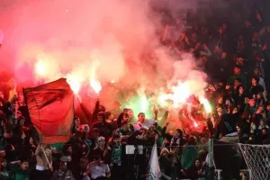 (ΦΩΤΟΣ Ομόνοια - ΑΠΟΕΛ) Ο κόσμος στο ΓΣΠ
