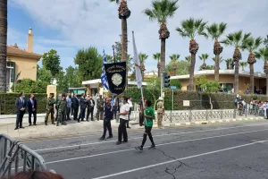 Διγενής Μόρφου: Τίμησε την παρέλαση της 25ης Μαρτίου (φώτος)