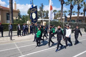 Διγενής Μόρφου: Τίμησε την παρέλαση της 25ης Μαρτίου (φώτος)