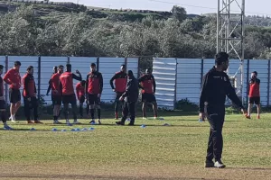 Προπόνηση και... μήνυμα: "Μόνο άνοδος" (φώτος)