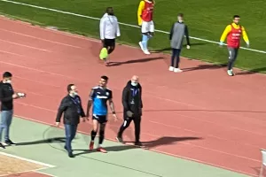 Aναγκαστική στο 45' ο Κατελάρης