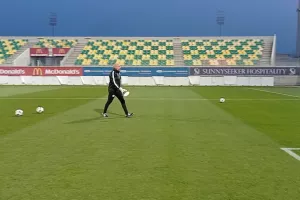 Η προπόνηση της Εθνικής στην "Αρένα" (φώτος)