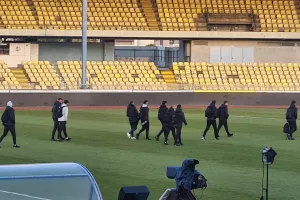 Στο γήπεδο η ΑΕΚ  (φώτος) 