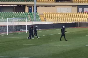Στο γήπεδο η ΑΕΚ  (φώτος) 