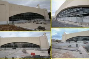 "OPAP Arena": Τα προπύλαια του Ναού της ΑΕΚ (φώτος)