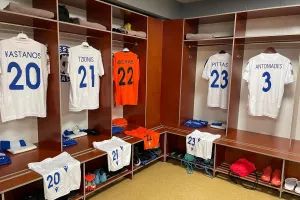 Έτοιμα τα αποδυτήρια στην "A. Le Coq Arena" (Φώτος)