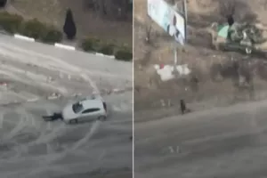 Ουκρανία/Άμαχος με τα χέρια ψηλά εκτελείται εν ψυχρώ (βίντεο)