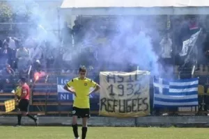(ΒΙΝΤΕΟ/ΦΩΤΟΣ) Ωραία ατμόσφαιρα σε αγώνα Κ17