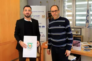 Συνάντηση Γεώργιου Χρυσοστόμου με Ανδρέα Κωνσταντίνου 