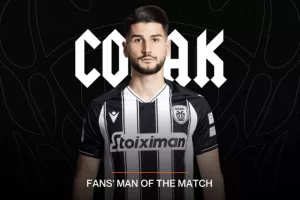 MVP κόντρα στην ΑΕΚ ο Τσόλακ
