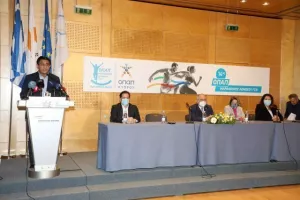 Φωτορεπορτάζ από τη Διάσκεψη για τον Μαραθώνιο Λεμεσού