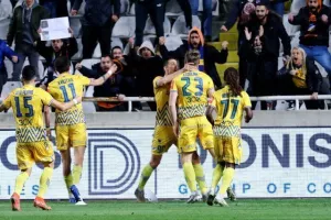ΑΠΟΕΛ - Ανόρθωση: Προβάδισμα με Κβιλιτάια και πάμε για... θρίλερ! (φώτος)
