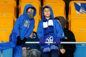 Φωτορεπορτάζ από τους οπαδούς Απόλλων και Ανόρθωσης