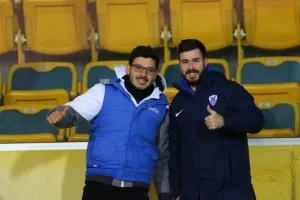 Φωτορεπορτάζ από τους οπαδούς Απόλλων και Ανόρθωσης
