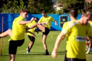 Τελευταία προπόνηση και αναχώρηση για Αθήνα