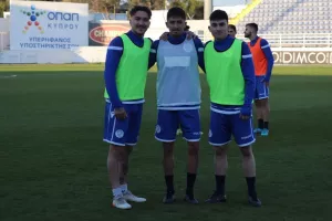 ΦΩΤΟΡΕΠΟΡΤΑΖ από την προπόνηση της Εθνικής Ελπίδων