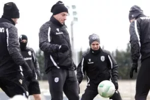 Με παγωνιά και χωρίς προβλήματα η τελευταία πρόβα του ΠΑΟΚ