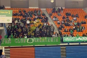 "Πρασίνισε" το κλειστό το Fan Club Lakatamia (φώτος/βίντεο)