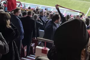 Ο Βαγγέλης Μαρινάκης στο Νότιγχαμ Φόρεστ - Λίβερπουλ