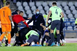 (Φώτος) Ο τραυματισμός του Αντωνιάδη και η άμεση κινητοποίηση 