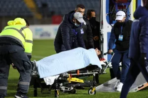 (Φώτος) Ο τραυματισμός του Αντωνιάδη και η άμεση κινητοποίηση 