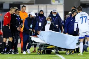 (Φώτος) Ο τραυματισμός του Αντωνιάδη και η άμεση κινητοποίηση 