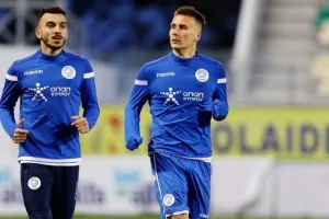 Η προπόνηση της Εθνικής στην "Αρένα" (φώτος)