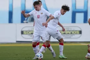 Κύπρος - Λευκορωσία U21: Οι διεθνείς μας το πάλεψαν, ο Εσθονός δεν τους άφησε
