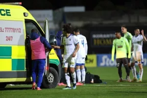 (Φώτος) Ο τραυματισμός του Αντωνιάδη και η άμεση κινητοποίηση 