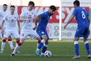 Κύπρος - Λευκορωσία U21: Οι διεθνείς μας το πάλεψαν, ο Εσθονός δεν τους άφησε