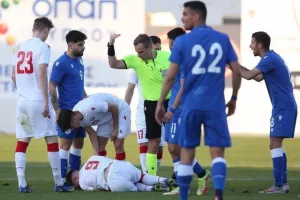 Κύπρος - Λευκορωσία U21: Οι διεθνείς μας το πάλεψαν, ο Εσθονός δεν τους άφησε