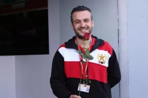 Με χαμόγελο ο Γιώργος 