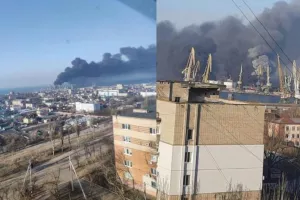 Ουκρανία: Εκρήξεις σε λιμάνι - Xτυπήθηκε ρωσικό πλοίο