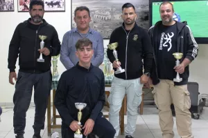 Βραβεύτηκαν οι νικητές για το 9ο Επαρχιακό Πρωτάθλημα Σκοποβολής Λευκωσίας