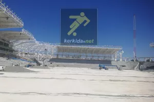 (ΦΩΤΟΣ Kerkida 14/04) Τρέχουν τα έργα στο νέο γήπεδο Λεμεσού...
