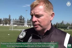 Λένον ενόψει Ανόρθωσης: "Είμαστε ενθουσιασμένοι/Δεν 'σκοτώνουμε' τους αντιπάλους"