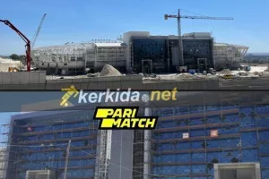 (ΦΩΤΟΣ Kerkida 14/04) Τρέχουν τα έργα στο νέο γήπεδο Λεμεσού...