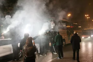 Υποδοχή ηρώων και πάρτι για τους πρωταθλητές!
