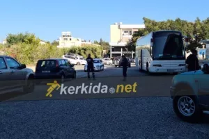 ΦΩΤΟΣ-Τσίρειο/Στο σημείο του ατυχήματος η Αστυνομία