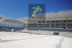 (ΦΩΤΟΣ Kerkida 14/04) Τρέχουν τα έργα στο νέο γήπεδο Λεμεσού...