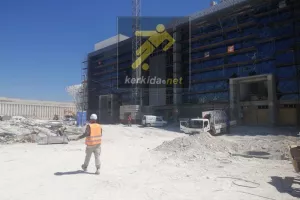(ΦΩΤΟΣ Kerkida 14/04) Τρέχουν τα έργα στο νέο γήπεδο Λεμεσού...