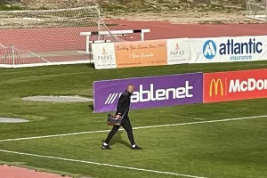 Στην Πάφο η ΑΕΚ με... μπροστάρη Μπαντία (φώτος)