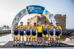 Γαλαζοκίτρινος θρίαμβος στο "Cyprus gran fondo 2022"