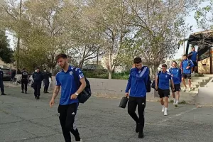 ΦΩΤΟΣ/Στο γήπεδο η Ανόρθωση