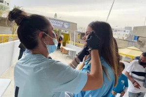 Oι Παφίτες στο... "Στέλιος Κυριακίδης" (φώτος kerkida)