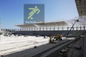 (ΦΩΤΟΣ Kerkida 14/04) Τρέχουν τα έργα στο νέο γήπεδο Λεμεσού...